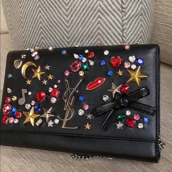 Ysl Kate Embellished shoulder bag - Picture 3 of 10